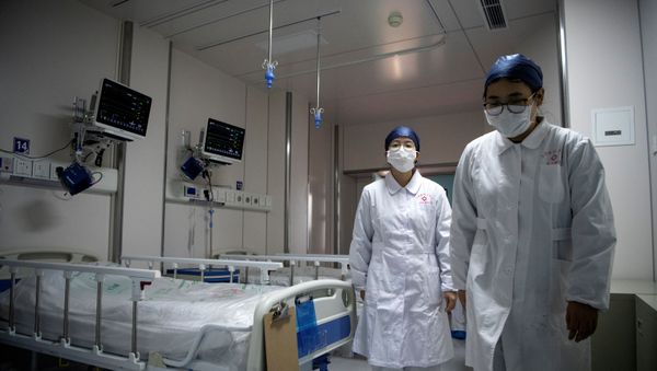 Hospital en Shangái, China Hospital en Shangái, China - Sputnik Mundo