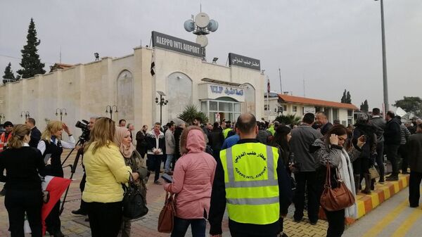 Aeropuerto internacional de Alepo, Siria - Sputnik Mundo