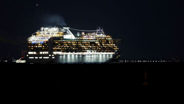 El crucero Diamond Princess - Sputnik Mundo