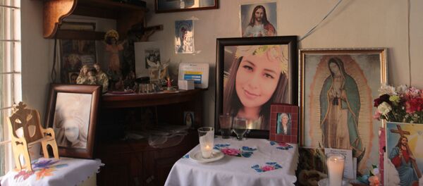 Verónica Guadalupe, víctima del feminicidio en México Verónica Guadalupe, víctima del feminicidio en México - Sputnik Mundo