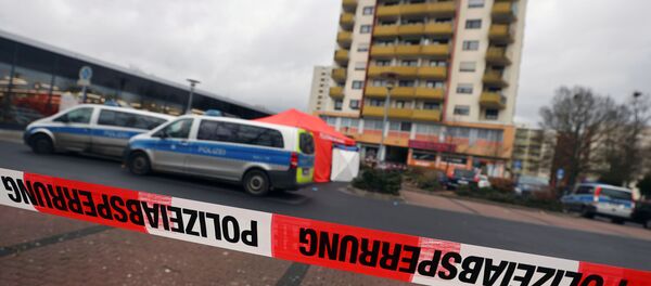 Lugar del tiroteo en Hanau Lugar del tiroteo en Hanau - Sputnik Mundo
