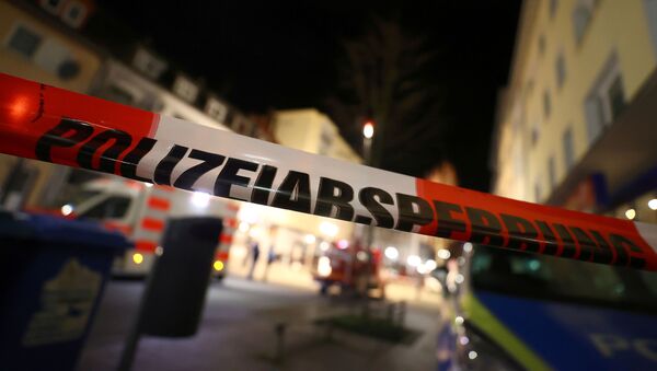 Lugar del tiroteo en Hanau Lugar del tiroteo en Hanau - Sputnik Mundo