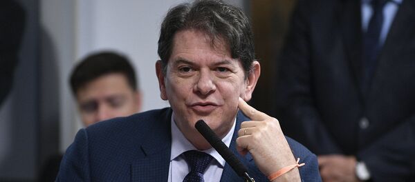 Cid Gomes, senador brasileño Cid Gomes, senador brasileño - Sputnik Mundo
