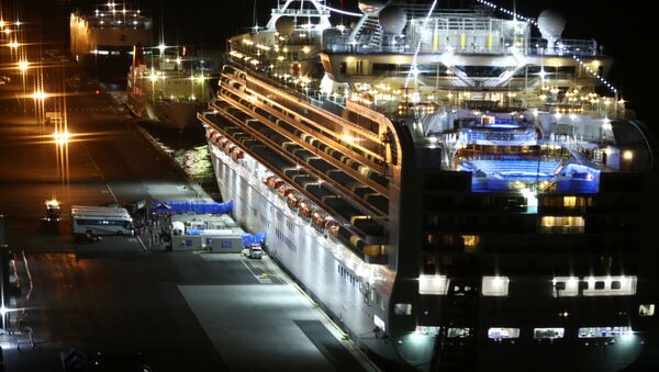 El crucero Diamond Princess - Sputnik Mundo