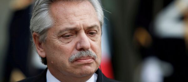 Alberto Fernández, presidente de Argentina - Sputnik Mundo