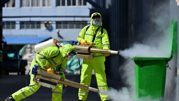 La lucha contra el coronavirus en China - Sputnik Mundo