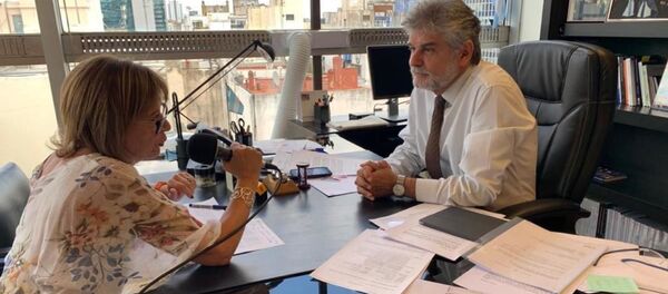 Telma Luzzani habla con el embajador argentino Daniel Filmus - Sputnik Mundo