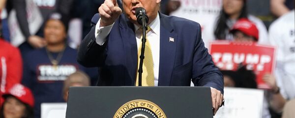 Donald Trump, presidente de EEUU - Sputnik Mundo