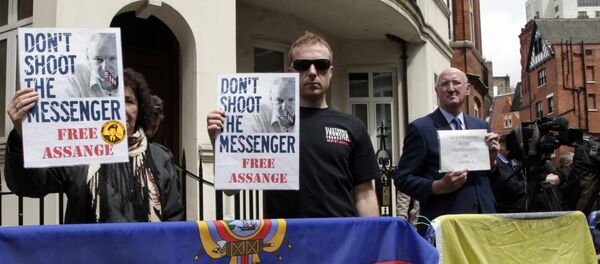 Julian Assange - Sputnik Mundo