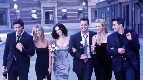 Los protagonistas de 'Friends', foto de archivo - Sputnik Mundo