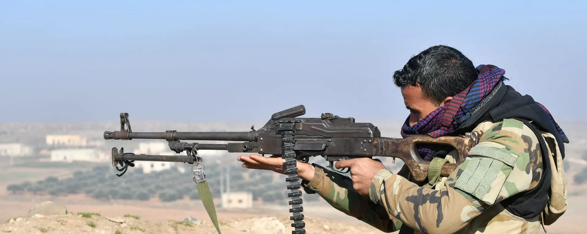 Un militar sirio en Idlib Un militar sirio en Idlib - Sputnik Mundo, 1920, 25.08.2020