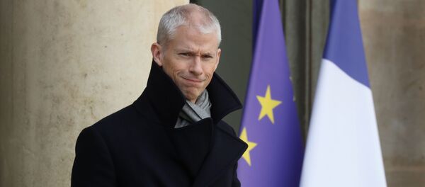 El ministro de Cultura francés, Franck Riester - Sputnik Mundo