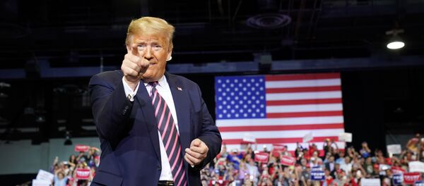 Donald Trump, presidente de EEUU - Sputnik Mundo