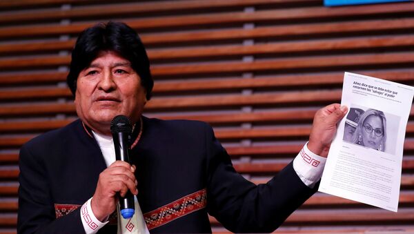 Evo Morales, expresidente de Bolivia - Sputnik Mundo