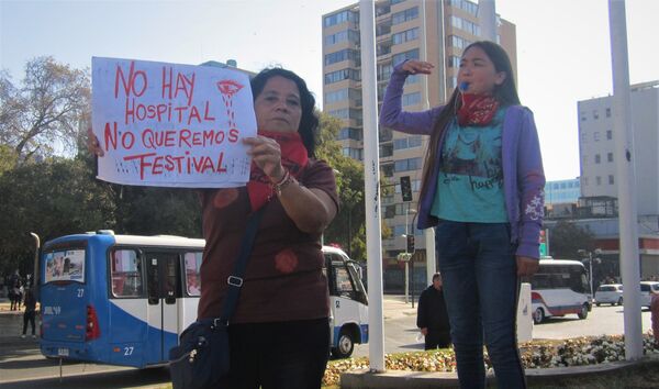 Festival de Viña 2020: el nuevo campo de batalla del estallido social en Chile | Fotos - Sputnik Mundo
