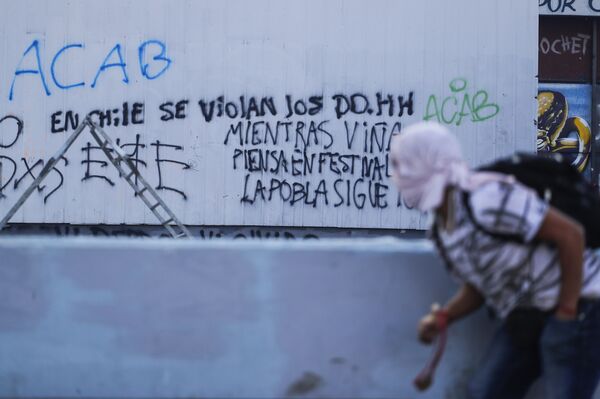 Festival de Viña 2020: el nuevo campo de batalla del estallido social en Chile | Fotos - Sputnik Mundo