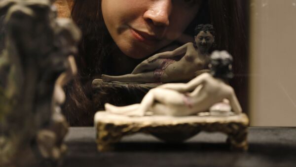 La exibición Jardines del placer: sexo en China Antigua - Sputnik Mundo