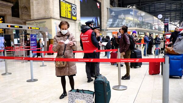 Aeropuerto en Italia Aeropuerto en Italia - Sputnik Mundo