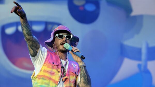 El cantante colombiano J Balvin  - Sputnik Mundo