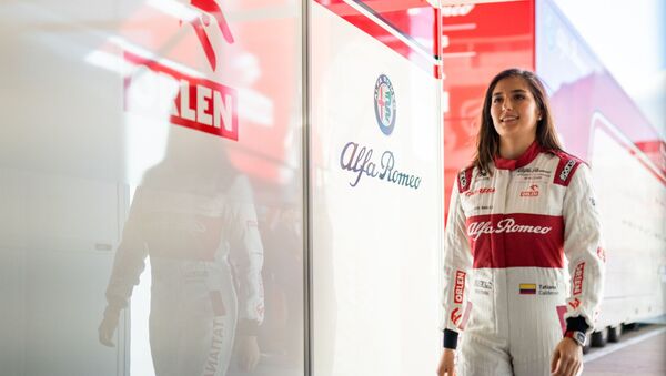 Tatiana Calderón, piloto de Fórmula 1 - Sputnik Mundo