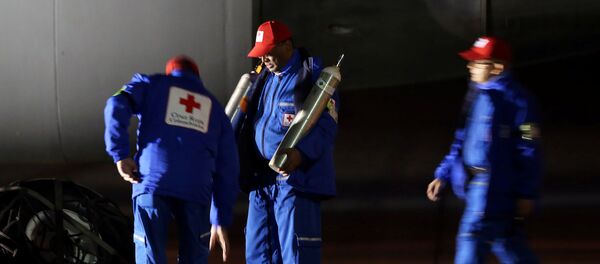 Los empleados del aeropuerto en Bogotá - Sputnik Mundo