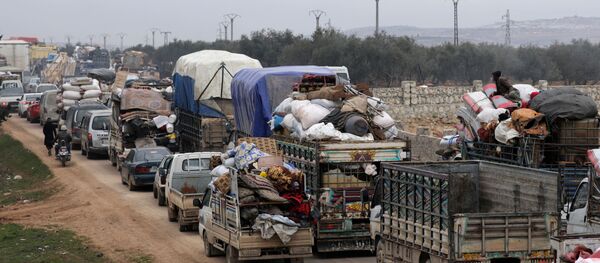 Los desplazados en Siria - Sputnik Mundo