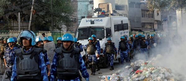 Disturbios en Nueva Delhi - Sputnik Mundo