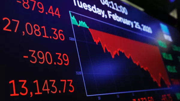 Bolsa de Nueva York, el 25 de febrero de 2020