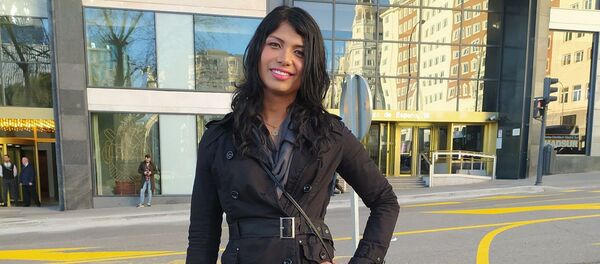 Jeisy Escorcia, transexual colombiana de 28 años, pide asilo en España. - Sputnik Mundo