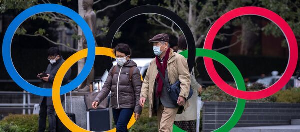 Anillos olímpicos en Tokio - Sputnik Mundo