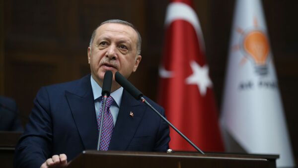 Recep Tayyip Erdogan, el presidente de Turquía - Sputnik Mundo