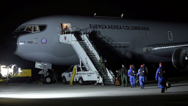 La misión médica y militar colombiana de evacuación de la ciudad china de Wuhan - Sputnik Mundo