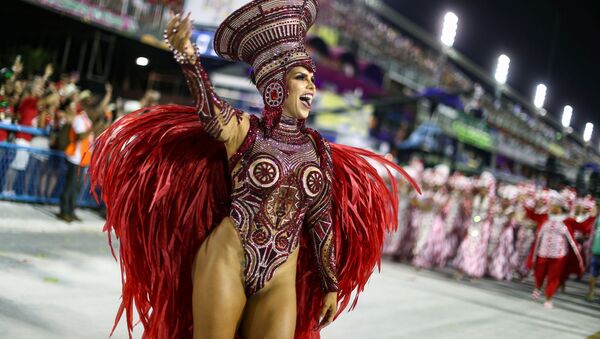 Raissa Machado, Reina de Bateria de Viradouro - Sputnik Mundo