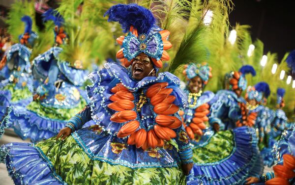 La escuela de samba Viradouro - Sputnik Mundo
