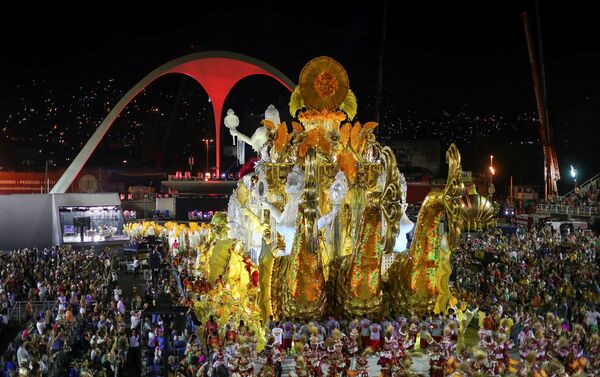 La escuela de samba Viradouro - Sputnik Mundo