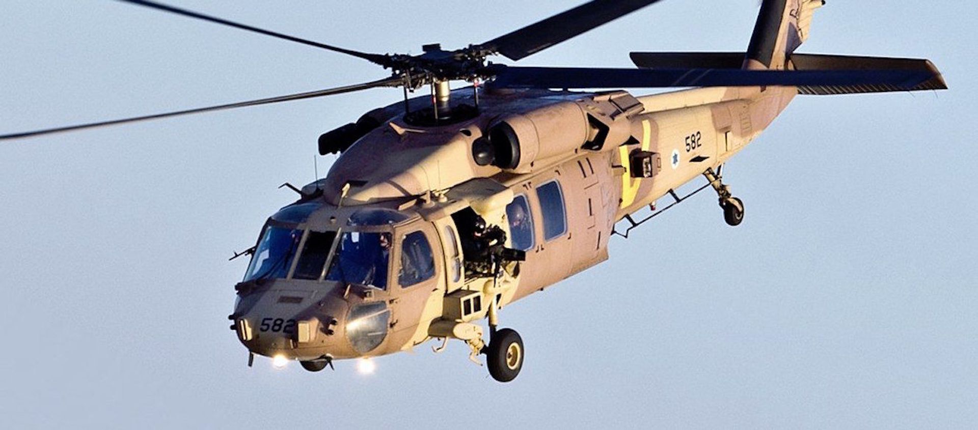 Un helicóptero Sikorsky UH-60 Black Hawk israelí - Sputnik Mundo, 1920, 02.02.2021