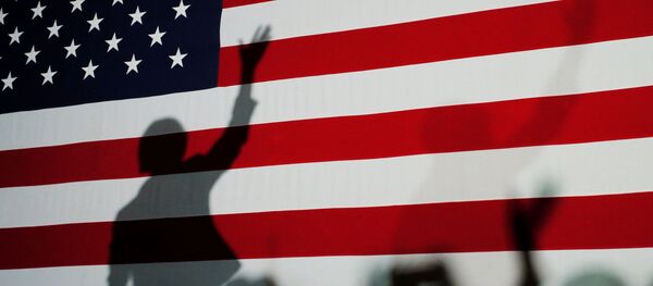 Bandera de EEUU - Sputnik Mundo