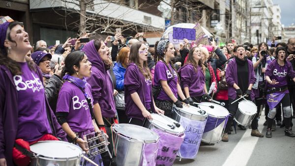 Marcha del 8 de Marzo en Granada - Sputnik Mundo