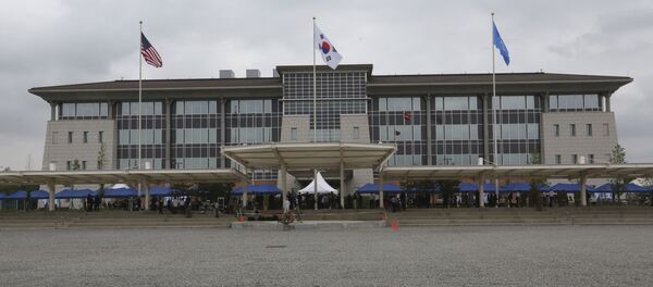 Base militar estadounidense Camp Humphreys - Sputnik Mundo