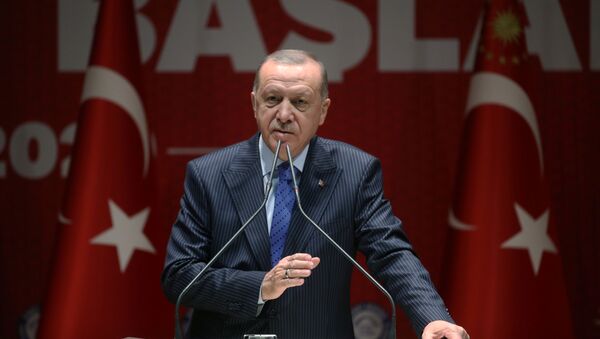 Recep Tayyip Erdogan, el presidente de Turquía - Sputnik Mundo