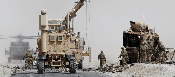 Tropas de EEUU en Afganistán (archivo) Tropas de EEUU en Afganistán (archivo) - Sputnik Mundo