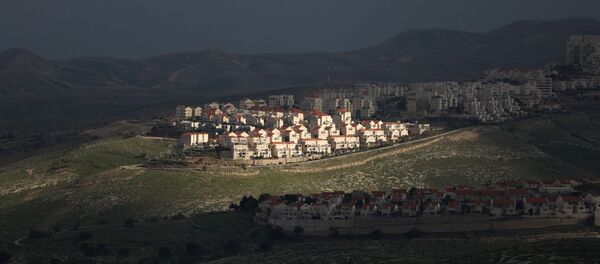 Vista general del territorio de Cisjordania ocupado por Israel - Sputnik Mundo