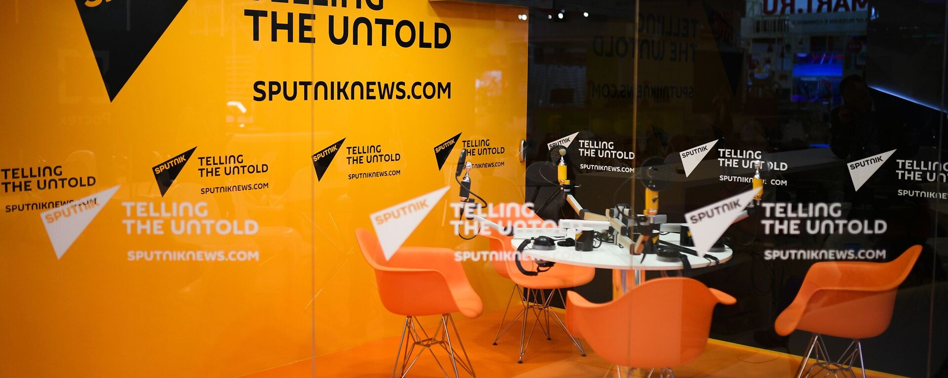 Un estudio de radio de la agencia Sputnik  - Sputnik Mundo, 1920, 30.03.2020