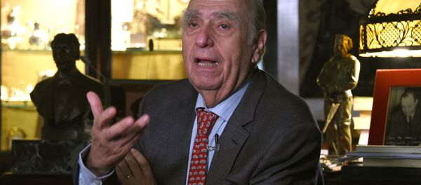 Julio María Sanguinetti, expresidente de Uruguay - Sputnik Mundo