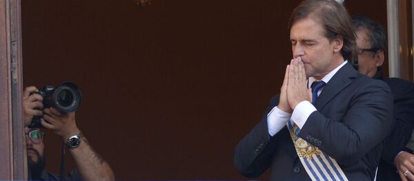 Luis Lacalle Pou, presidente de Uruguay - Sputnik Mundo