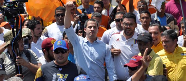 Juan Guaidó, dirigente opositor venezolano - Sputnik Mundo