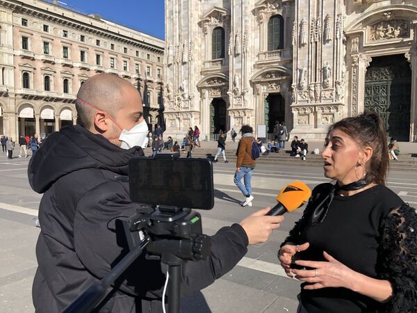 Milán le hace frente al coronavirus: Quien tiene miedo, muere primero | Vídeo Milán le hace frente al coronavirus: Quien tiene miedo, muere primero | Vídeo - Sputnik Mundo