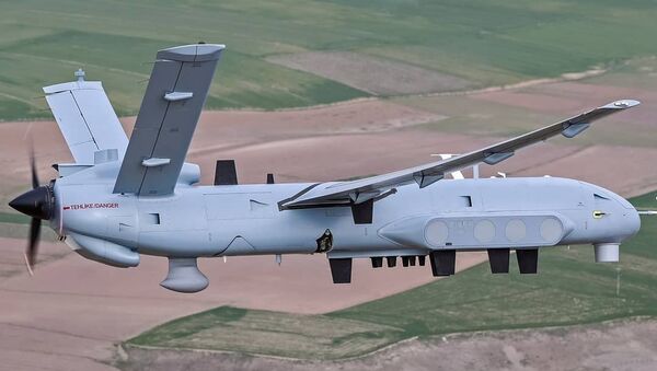 El dron turco, TAI Anka - Sputnik Mundo
