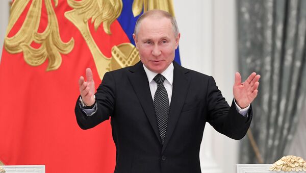 Vladímir Putin, presidente ruso - Sputnik Mundo