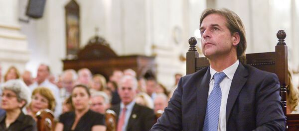 Luis Lacalle Pou, presidente de Uruguay - Sputnik Mundo